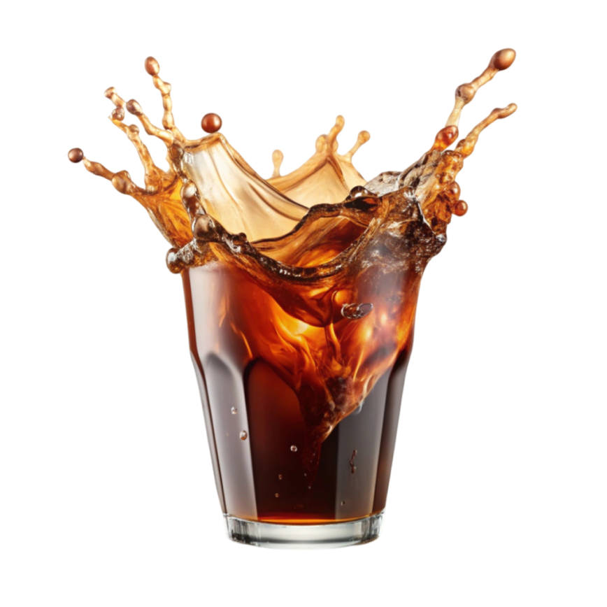 Royal Beverage main product display featuring various refreshing drinks