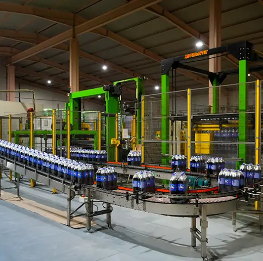 Panoramic view of RC Cola filling station