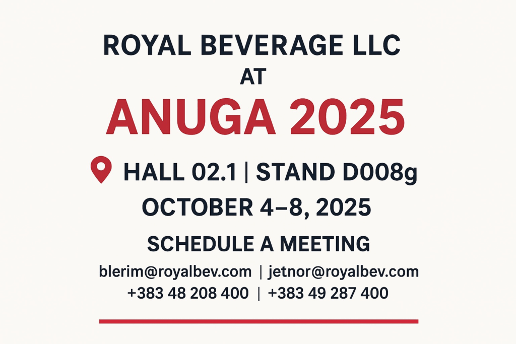 Royal Beverage LLC at ANUGA 2025 ? Let?s Meet in Cologne! image
